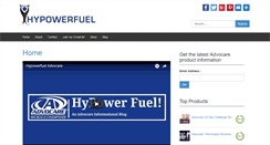 Desktop Screenshot of hypowerfuel.com