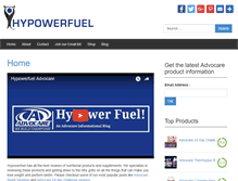 Tablet Screenshot of hypowerfuel.com